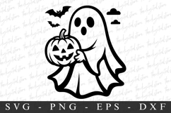 Boo SVG | SVG Cut files | Cricut Product Image 1