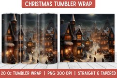 Christmas Tumbler Wrap | Christmas Sublimation | Tumbler Product Image 1