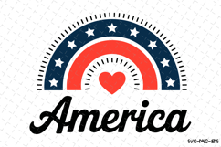 America Svg Design | Svg Cut Files | Cricut Product Image 1