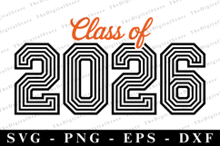 Class of 2026 svg | Graduation Svg | Svg cut file Product Image 1