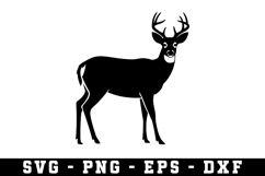 Deer Svg | Forest Svg | Svg Cut File Product Image 1