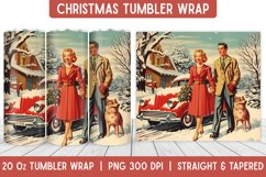 Christmas Tumbler Wrap | Christmas Sublimation | Tumbler Product Image 1