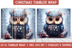 Christmas Tumbler Wrap | Christmas Sublimation | Tumbler Product Image 1