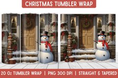 Christmas Tumbler Wrap | Christmas Sublimation | Tumbler Product Image 1