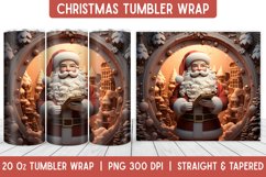 Christmas Tumbler Wrap | Christmas Sublimation | Tumbler Product Image 1
