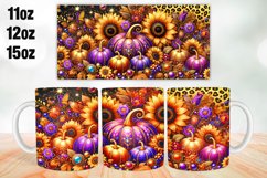 Halloween Mug Wrap Sublimation 11oz, 12oz, 15oz Product Image 1