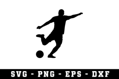 Football Player SVG | SVG Cut files | Cricut Product Image 1