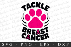 Tackle Breast Cancer PNG | Breast Cancer Awareness Png Product Image 1