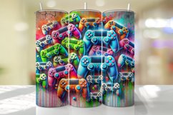 Gaming Controller Tumbler Wrap | Sublimation | Tumblers Product Image 1