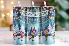 Christmas Tumbler Wrap | Christmas | Sublimation Product Image 1