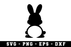 Rabbit SVG | SVG Cut files | Cricut Product Image 1