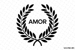 Amor SVG | SVG Cut files | Cricut Product Image 1