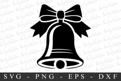 Christmas Bell Svg | Christmas Svg Product Image 1