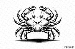 Crab Svg Design | Svg Cut Files | Digital Download Product Image 1