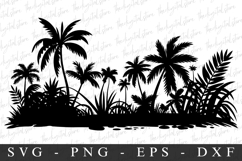 Jungle SVG | SVG Cut files | Cricut Product Image 1