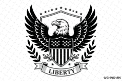 USA Eagle Svg Design | Svg Cut Files | Cricut Product Image 1