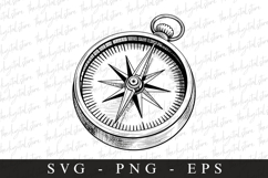 Compass Svg | Camping Svg | Svg Cut Files Product Image 1