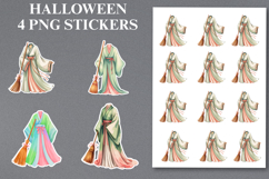 Halloween witch dress Stickers Png | Printable Product Image 1