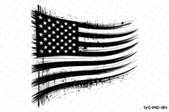 USA Flag Svg Design | Svg Cut Files | Cricut Product Image 1