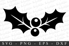 Christmas Snow Berry Svg | Christmas svg Product Image 1