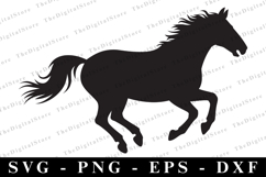 Horse Svg | Svg Cut Files | Cricut Product Image 1