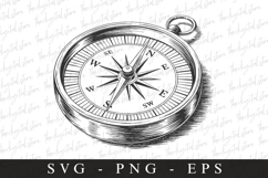 Compass Svg | Camping Svg | Svg Cut Files Product Image 1