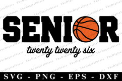 Senior 2026 svg | Graduation Svg | Svg cut file Product Image 1