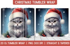 Christmas Tumbler Wrap | Christmas Sublimation | Tumbler Product Image 1