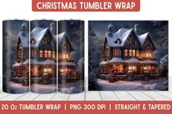 Christmas Tumbler Wrap | Christmas Sublimation | Tumbler Product Image 1