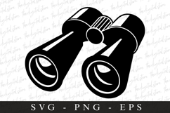 Binoculars Svg | Camping Svg | Svg Cut Files Product Image 1