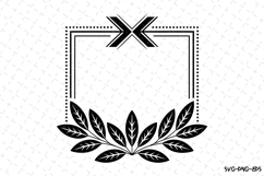 Wreath SVG | SVG Cut files | Cricut Product Image 1