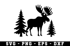 Deer Svg | Forest Svg | Svg Cut File Product Image 1