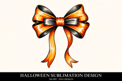 Halloween Bow Clipart PNG | Spooky Season Png Product Image 1