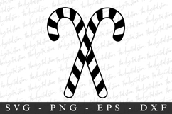 Merry Christmas Candy Cane Svg | Christmas svg Product Image 1