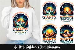 4 Christian Retro Fall Inspirational PNG Sublimation Product Image 1