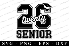 2026 Senior svg | Graduation Svg | Svg cut file Product Image 1