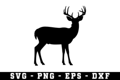 Deer Svg | Forest Svg | Svg Cut File Product Image 1