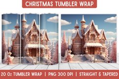 Christmas Tumbler Wrap | Christmas Sublimation | Tumbler Product Image 1