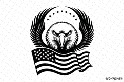 USA Eagle Svg Design | Svg Cut Files | Cricut Product Image 1