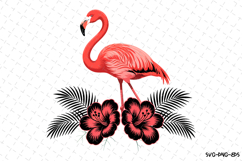Flamingo Svg Design | Svg Cut Files | Digital Download Product Image 1