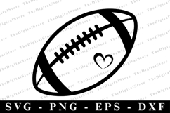 American football SVG | SVG Cut files | Cricut Product Image 1