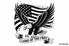 USA Eagle Svg Design | Svg Cut Files | Cricut Product Image 1