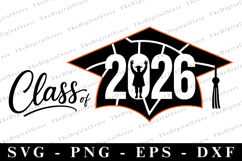 Class of 2026 svg | Graduation Svg | Svg cut file Product Image 1