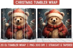 Christmas Tumbler Wrap | Christmas Sublimation | Tumbler Product Image 1