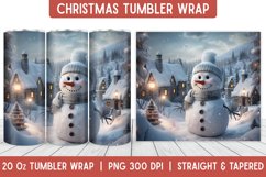 Christmas Tumbler Wrap | Christmas Sublimation | Tumbler Product Image 1