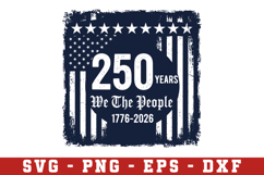 USA 250th Anniversary SVG, Patriotic Svg Png Product Image 1
