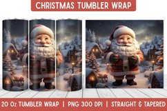 Christmas Tumbler Wrap | Christmas Sublimation | Tumbler Product Image 1