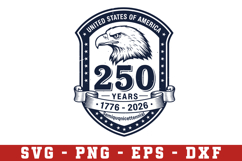 USA 250th Anniversary SVG, Patriotic Svg Png Product Image 1