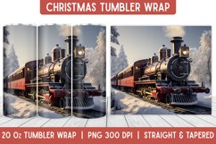 Christmas Tumbler Wrap | Christmas Sublimation | Tumbler Product Image 1
