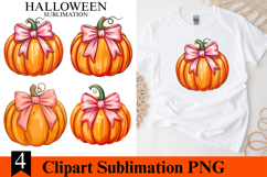 4 Halloween Pumpkin Clipart PNG | Spooky Png Product Image 1